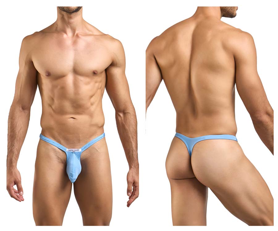 [JUSTIN+SIMON] Bulge Thongs Baby Blue (XSJBU02)